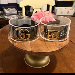 2Pc acrylic belt storage